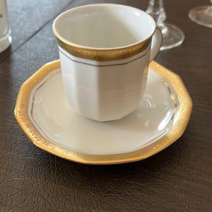 EUC TIRSCHENREUTH BAVARIA DEMITASSE CHINA SET